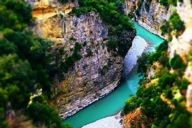 Osumi Canyon and Bogova Waterfall