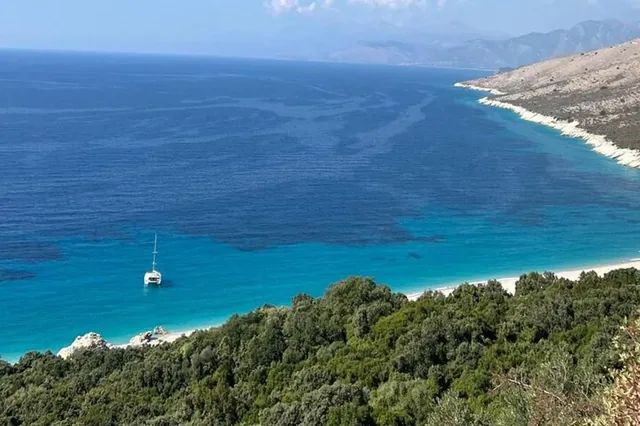 Hidden beaches and crystal-clear water by boat