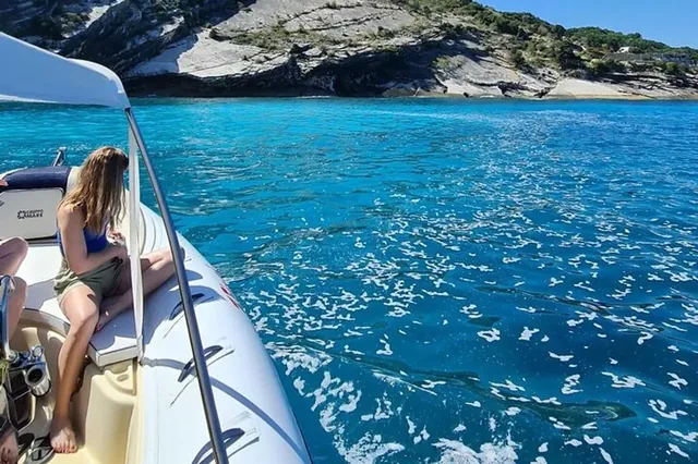 The five islands of Ksamil by speedboat, with a swim