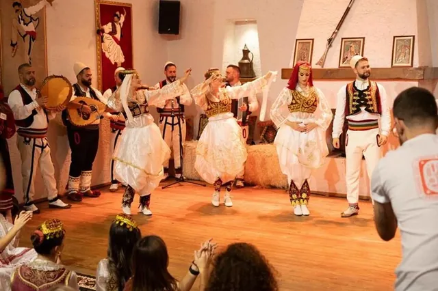 Albanian night: traditional music and dancing with dinner