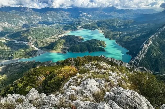 Hike to Bovilla Lake and Mount Gamti, from Tirana