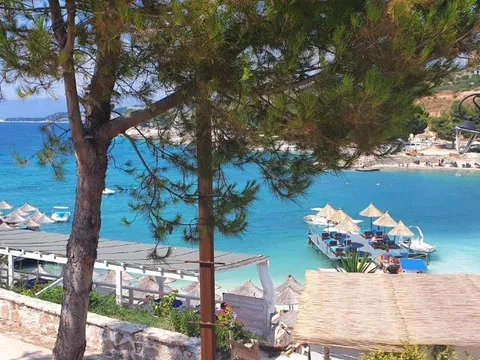 Sea views from EMAR Beachfront Hotel Ksamil in Ksamil