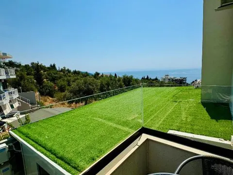 Vista mare dal Gogo's Boutique Hotel a Dhërmi