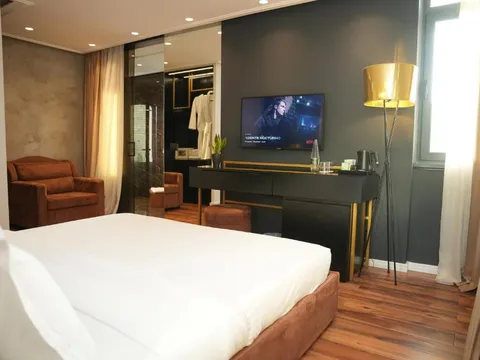 Pokój w La Suite Boutique Hotel w Tiranie