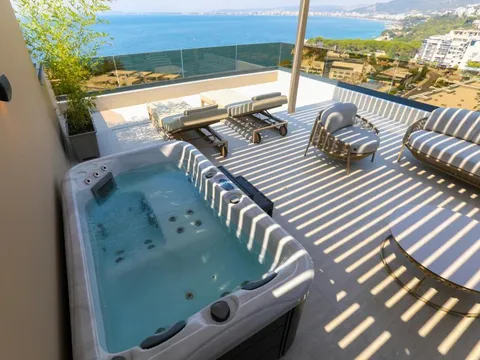 Terrasse im Sol Boutique Hotel in Vlora