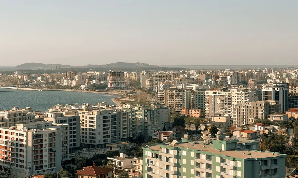 Centro de la ciudad de Vlora