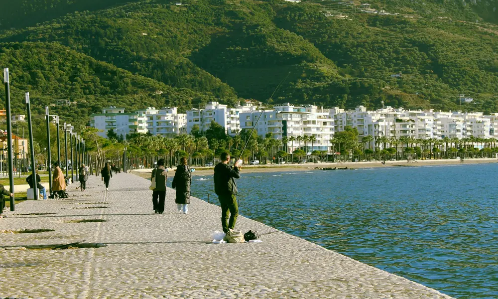 Paseo marítimo (Lungomare) de Vlora